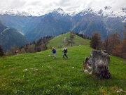 44 ora siamo sul 118 in salita dalla Casera di Monte Colle...